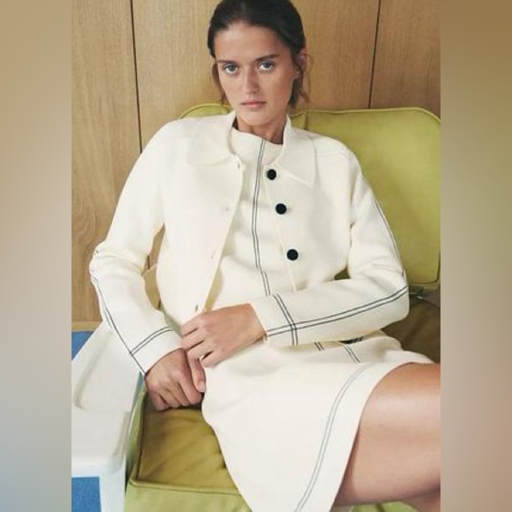 Zara Cream Mini Skirt